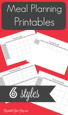 Basic Strategies to up your Meal Planning Game - elizabeth clare