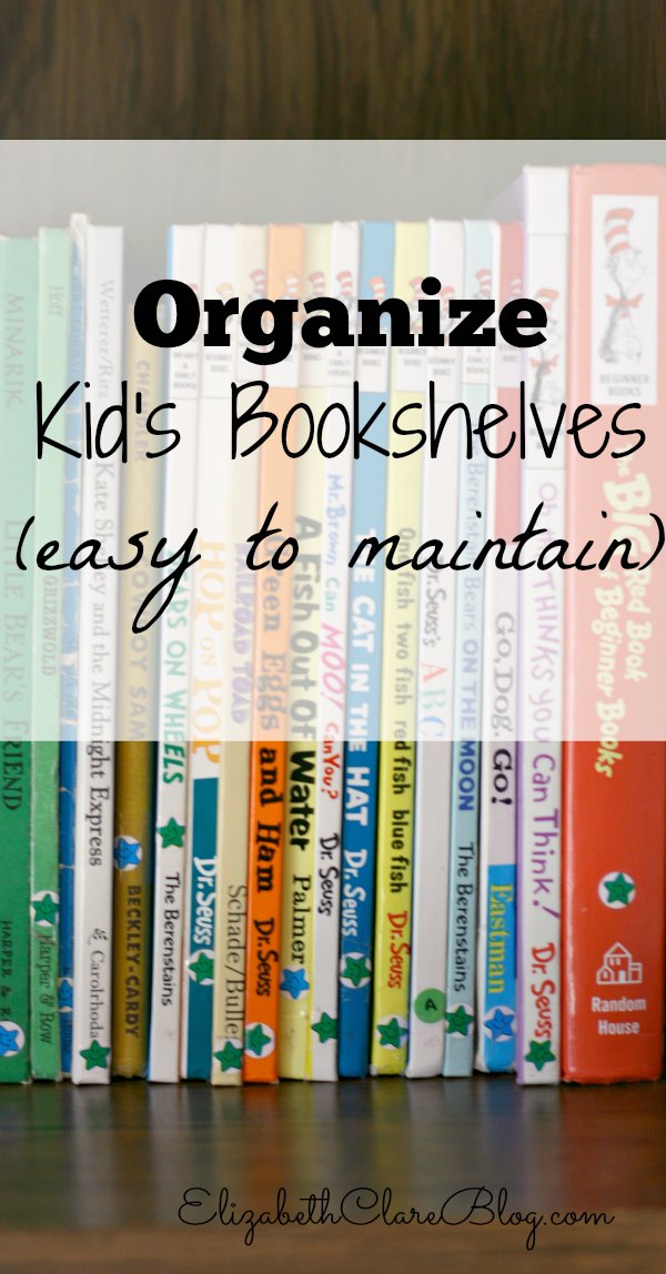 Organizing and Categorizing All our Children's Books