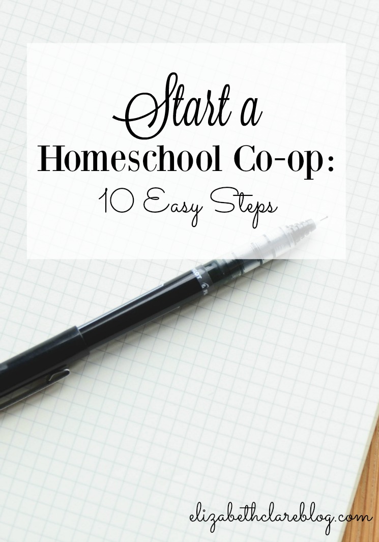 Start a Homeschool Co-op:  10 Easy Steps