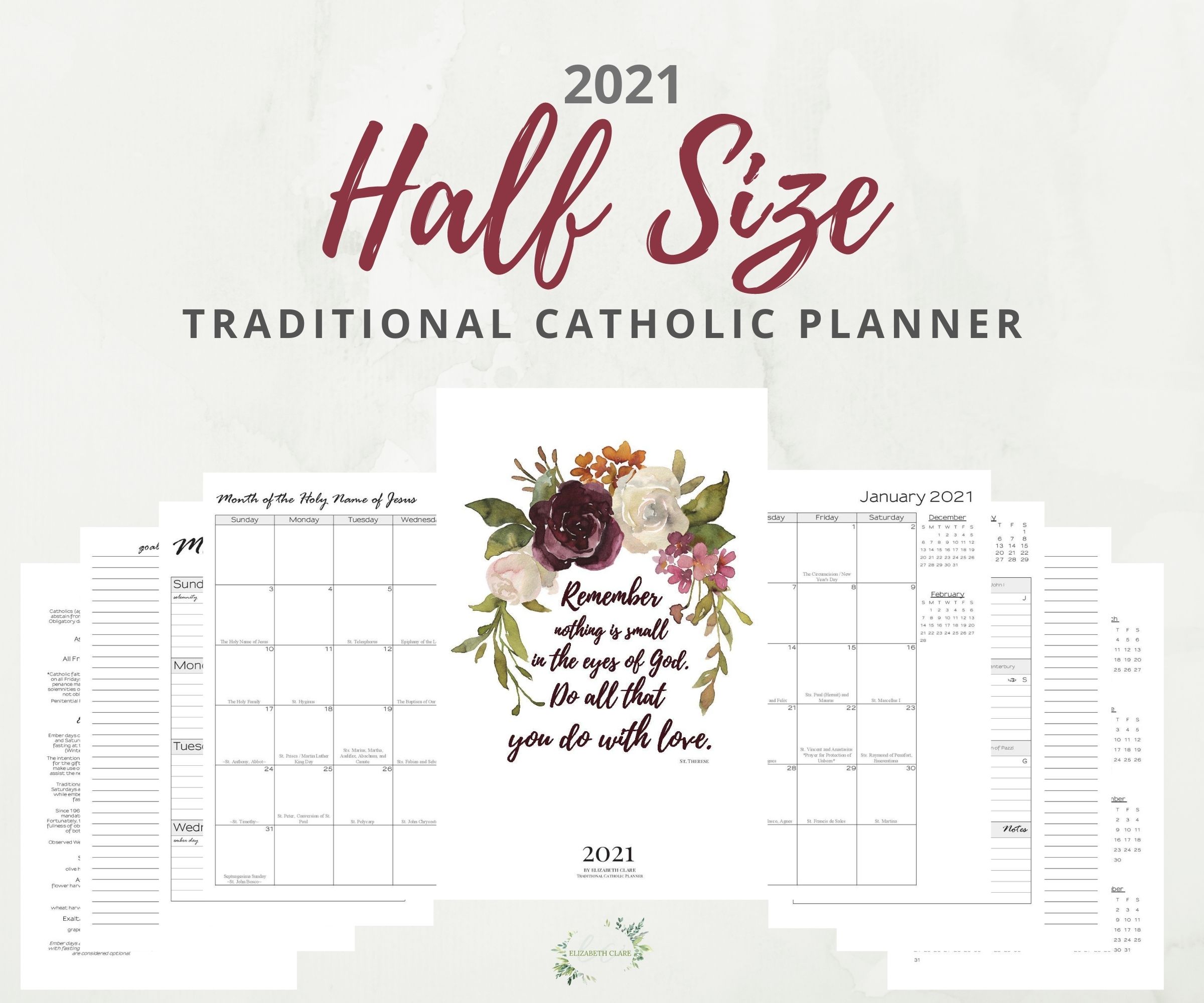 Free Printable Roman Catholic Liturgical Calendar 2020 Pdf : Liturgical Calendar 2021 Roman ...
