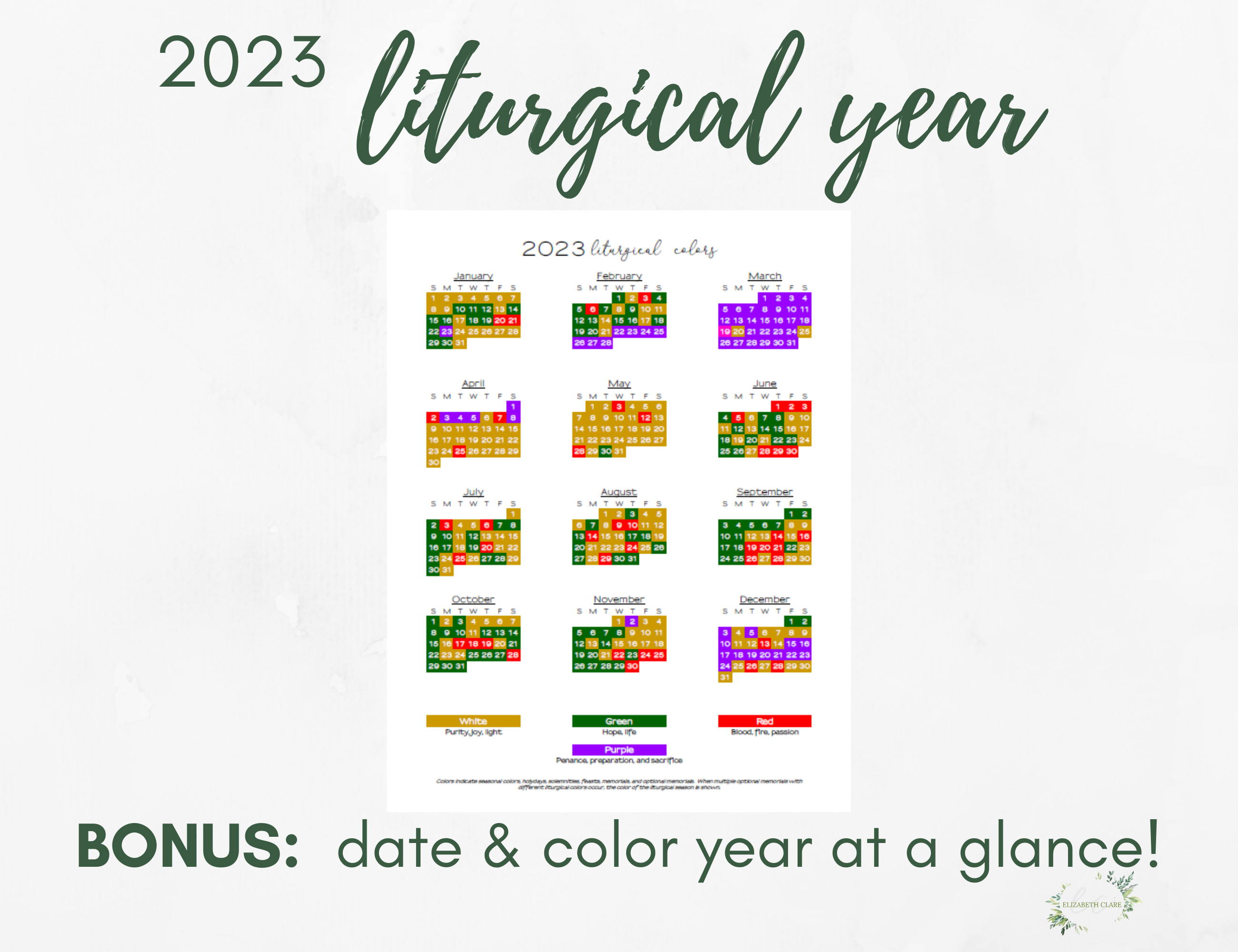 Usccb Liturgical Calendar 2023 Printable Coloring Pages Images And